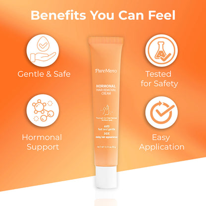 Puremeno Hormonal Hair Removal Cream